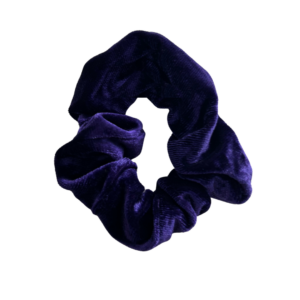 Purple Velvet Scrunchie