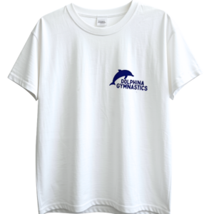 White Dolphina Gymnastics T-Shirt - Personalisation available