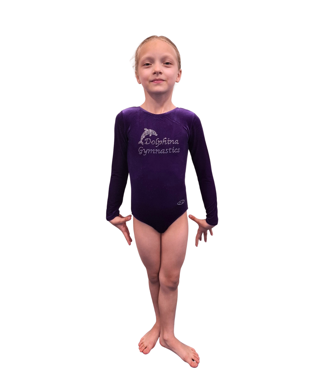 Long Sleeved Velour Leotard